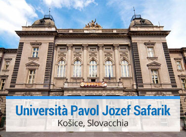 Università Pavol Jozef Šafárik di Košice, Slovacchia